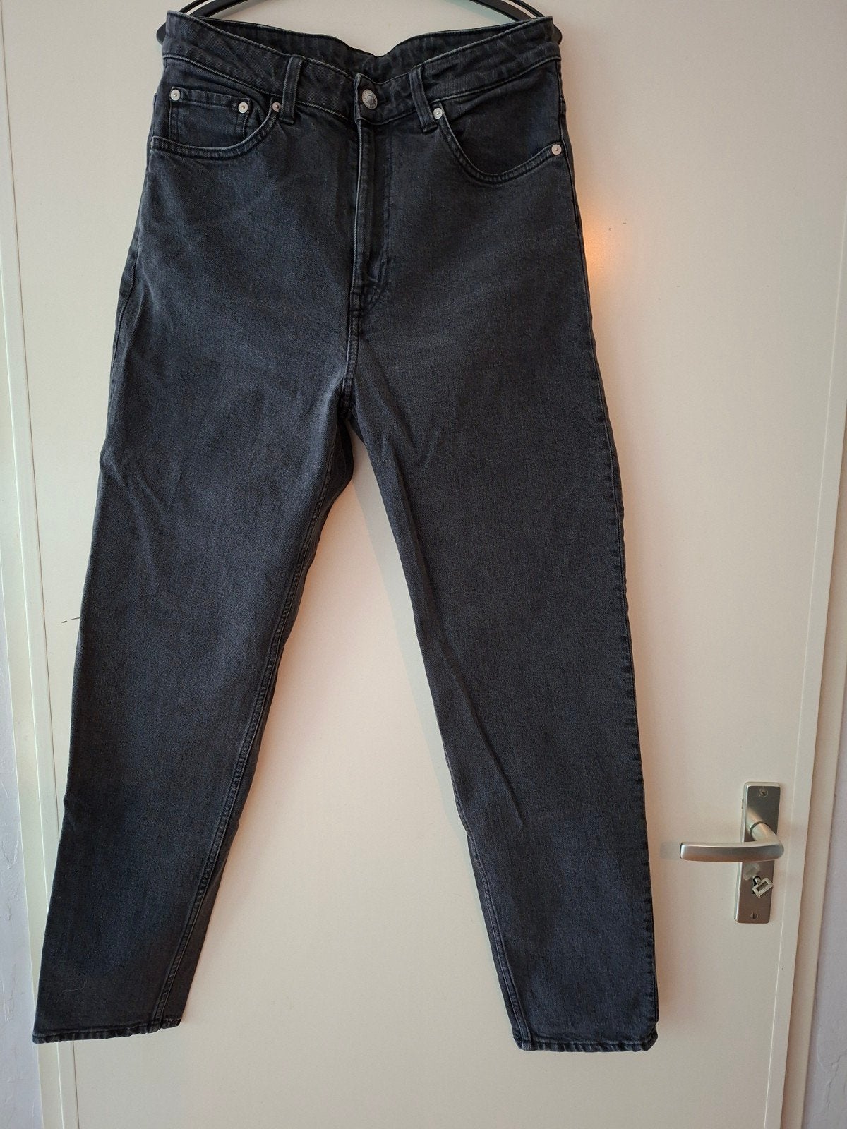 Weekday Lash Jeans W30L30 - Zwart/Antraciet Dames, Zwart, Weekday, Ophalen of Verzenden, W30 - W32 (confectie 38/40)