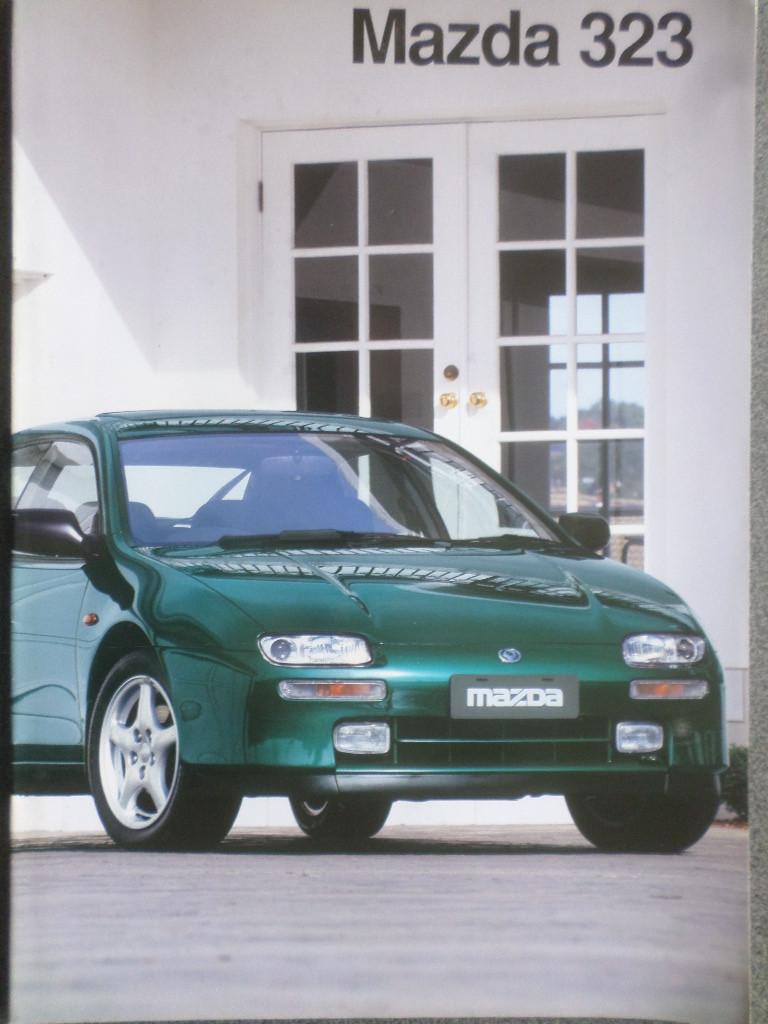 Mazda 323 & 323F 1994 Brochure, Ophalen of Verzenden, Zo goed als nieuw, Mazda