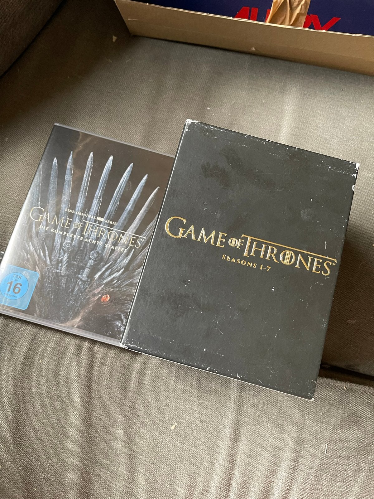 Game of Thrones Seizoen 1-7 Blu-ray Boxset 8 dvd, Vanaf 16 jaar, Nederlands, Boxset, Ophalen of Verzenden