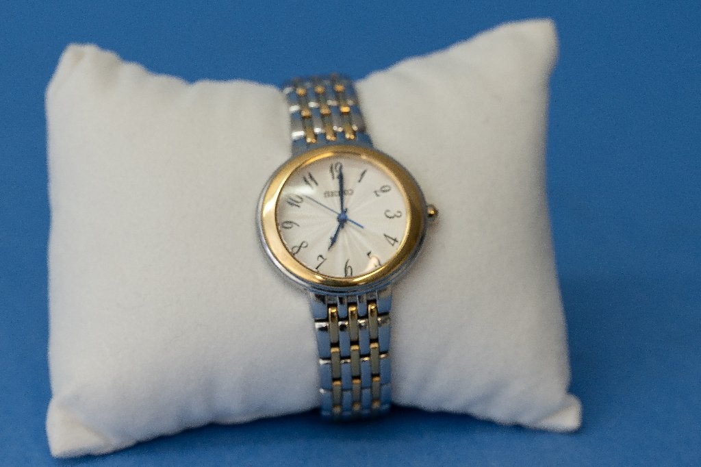 Seiko dameshorloge, Sieraden, Tassen en Uiterlijk, Horloges | Dames, Gebruikt, Staal, Polshorloge, Ophalen of Verzenden