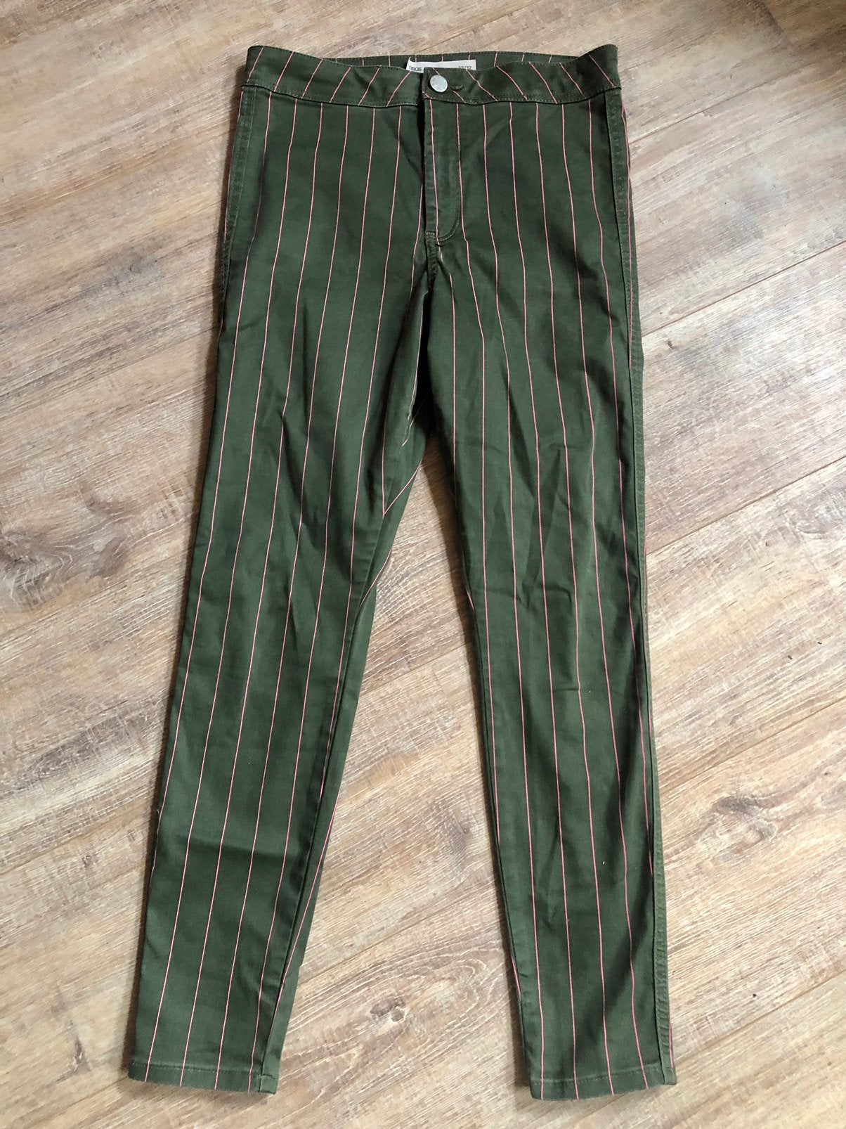 Mooie gestreepte broek, Asos, 40, Ophalen of Verzenden, Zo goed als nieuw, Blauw