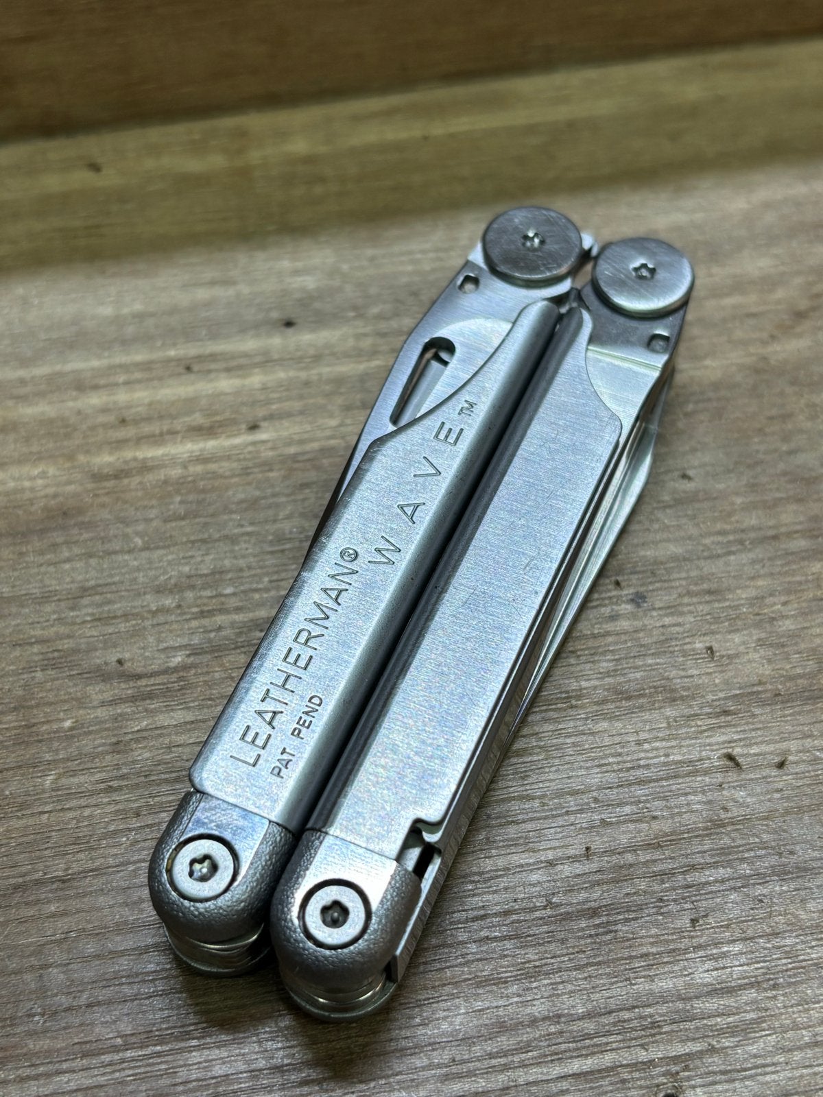 Leatherman Wave 1 Multitool - Eerste Serie, Caravans en Kamperen, Kampeergereedschap, Ophalen of Verzenden, Gebruikt