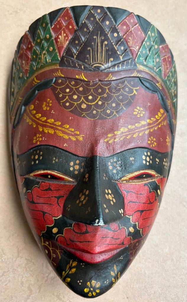 Mooi topeng masker / wanddecoratie, Indonesië, Ophalen of Verzenden