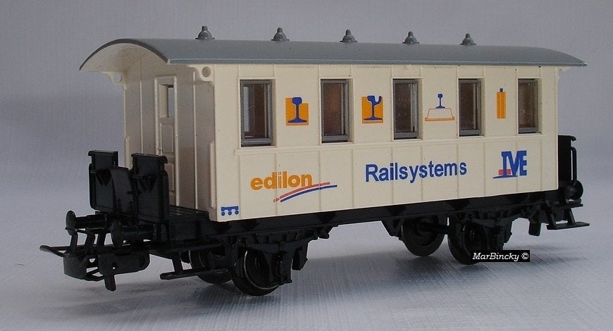 Märklin 4107 Edilon - Rail System IVE Rijtuig NL !, Wisselstroom, Gebruikt, Wagon, Ophalen of Verzenden
