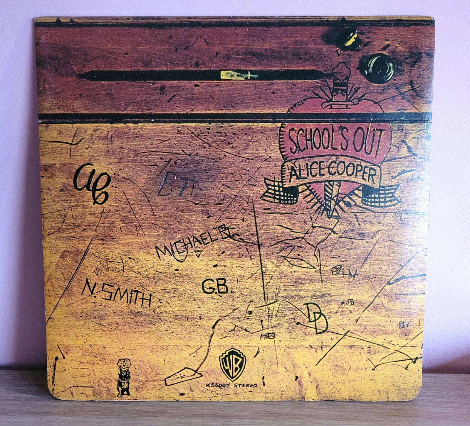 Alice Cooper - School's Out LP (1972) - Classic Rock Vinyl, Ophalen, LP, Gebruikt, Classic Rock
