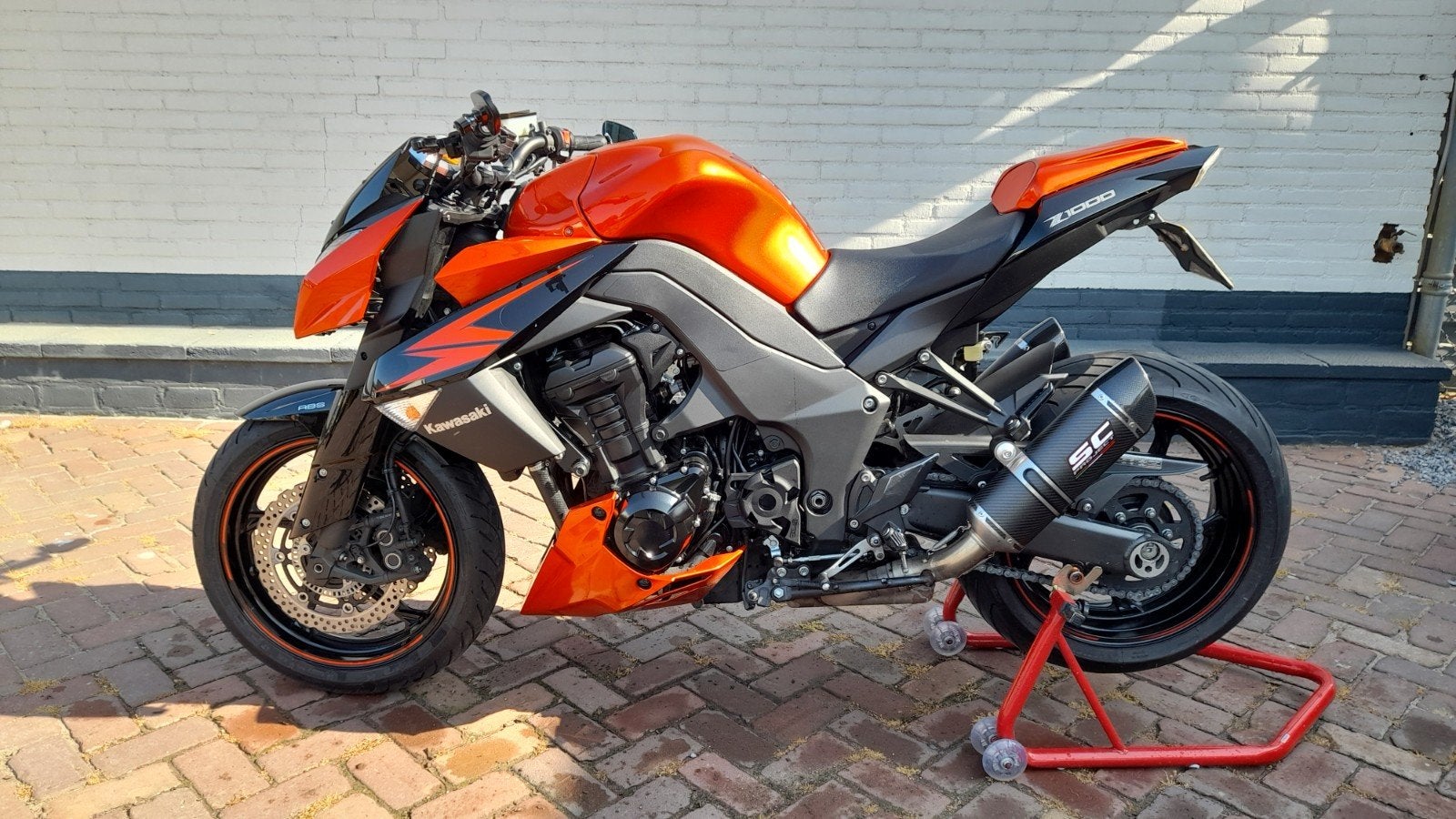 Kawasaki Z1000, Motoren, 4 cilinders, Gebruikt, Particulier, ABS