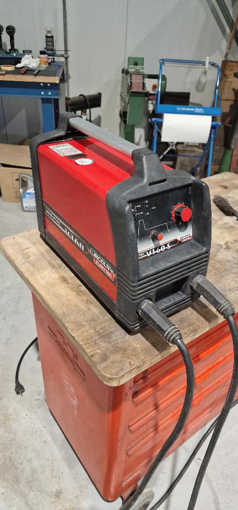 Lincoln Invertec V160-S Elektrode Lasapparaat 220V, Ophalen, 150 tot 250 ampère, Elektroden