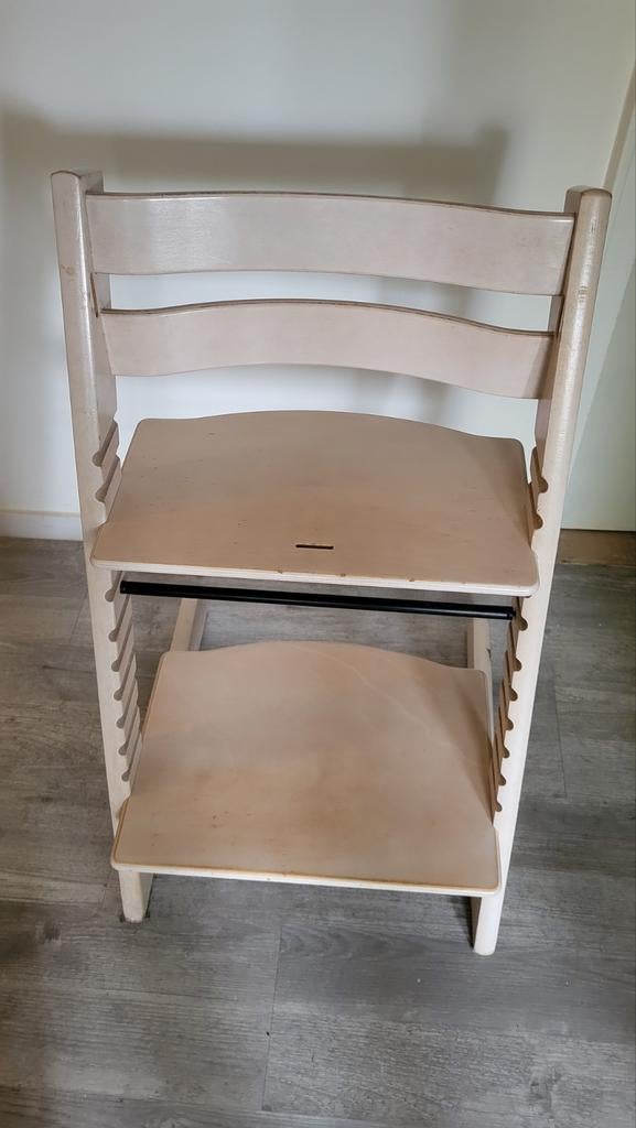 Stokke Tripp Trapp Meegroeistoel - Whitewash, Kinderen en Baby's, Kinderstoelen, Ophalen, Gebruikt, Meegroeistoel