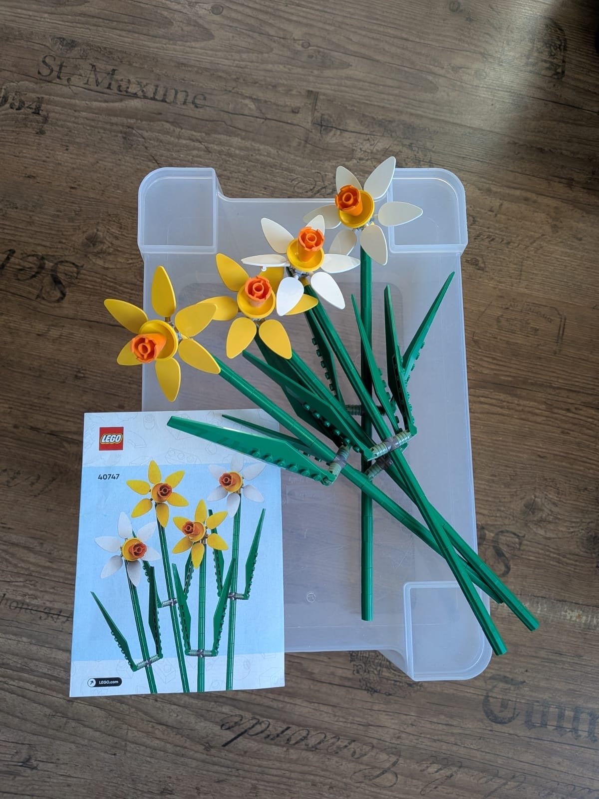 LEGO Narcissen 40747 - Bloemenboeket, Ophalen of Verzenden, Zo goed als nieuw