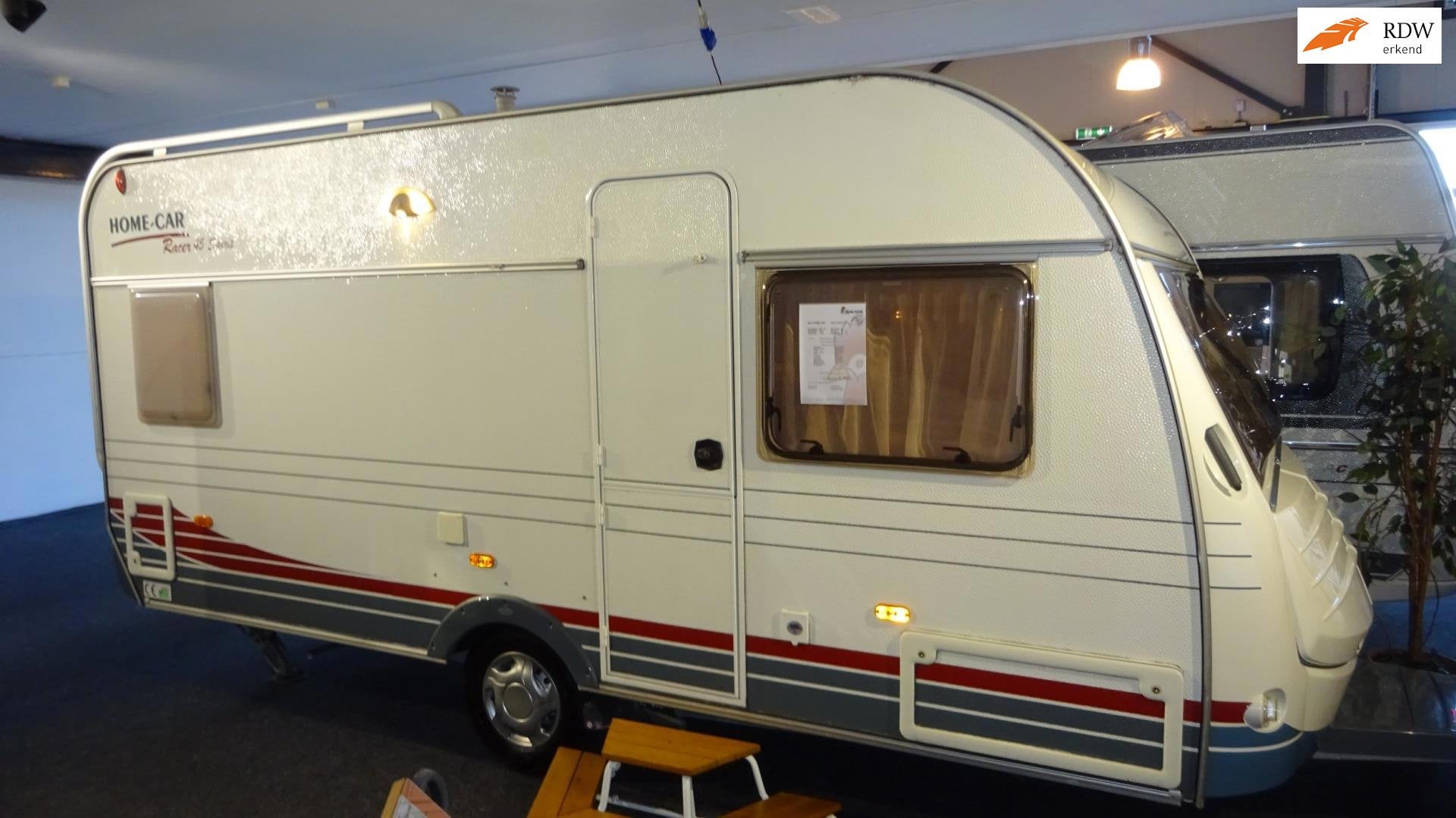 Home-car Racer 45 Spirit 2008 VASTBED RONDZIT MOVER TOP, Caravans en Kamperen, Home-car, Mover, Bedrijf, 750 - 1000 kg