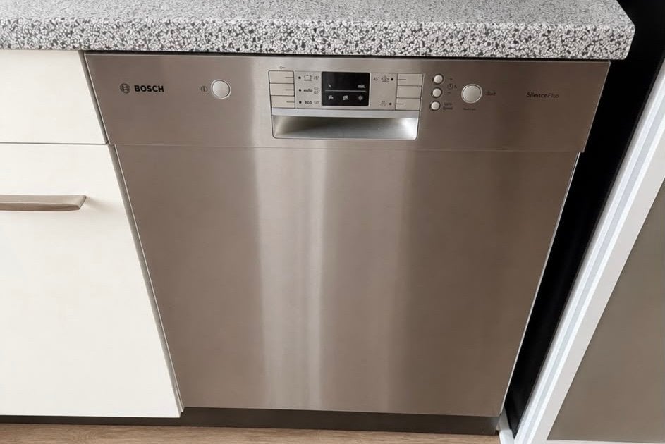 Bosch Silence Plus onderbouwvaatwasser 60 cm, Ophalen, Gebruikt, Minder dan 85 cm, 60 cm of meer
