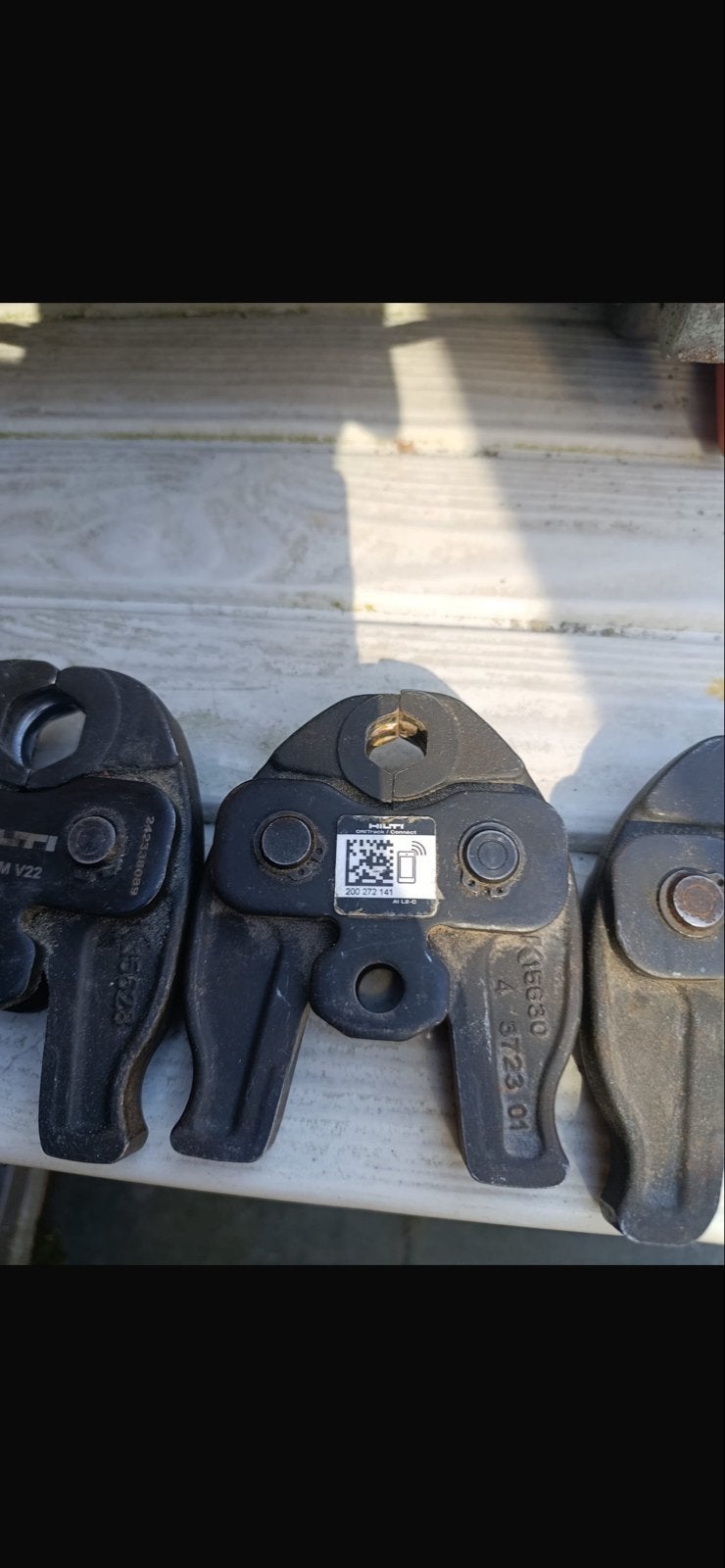 Hilti en Uponor persbekken - Diverse maten, Ophalen of Verzenden, Gebruikt, Overige typen, Hilti