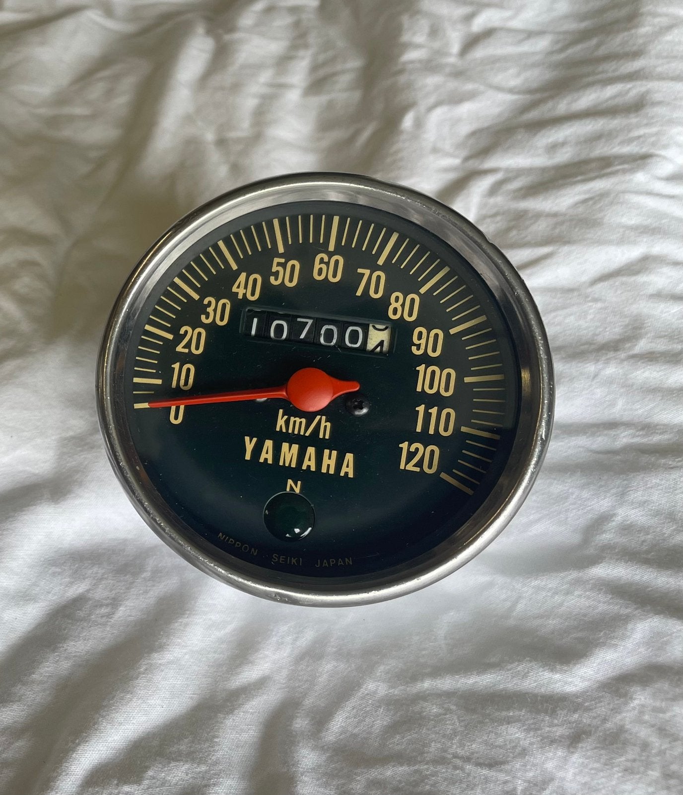 Yamaha fs1 orginele oude kilometer teller km teller, Ophalen, Zo goed als nieuw, Overige typen, Yamaha