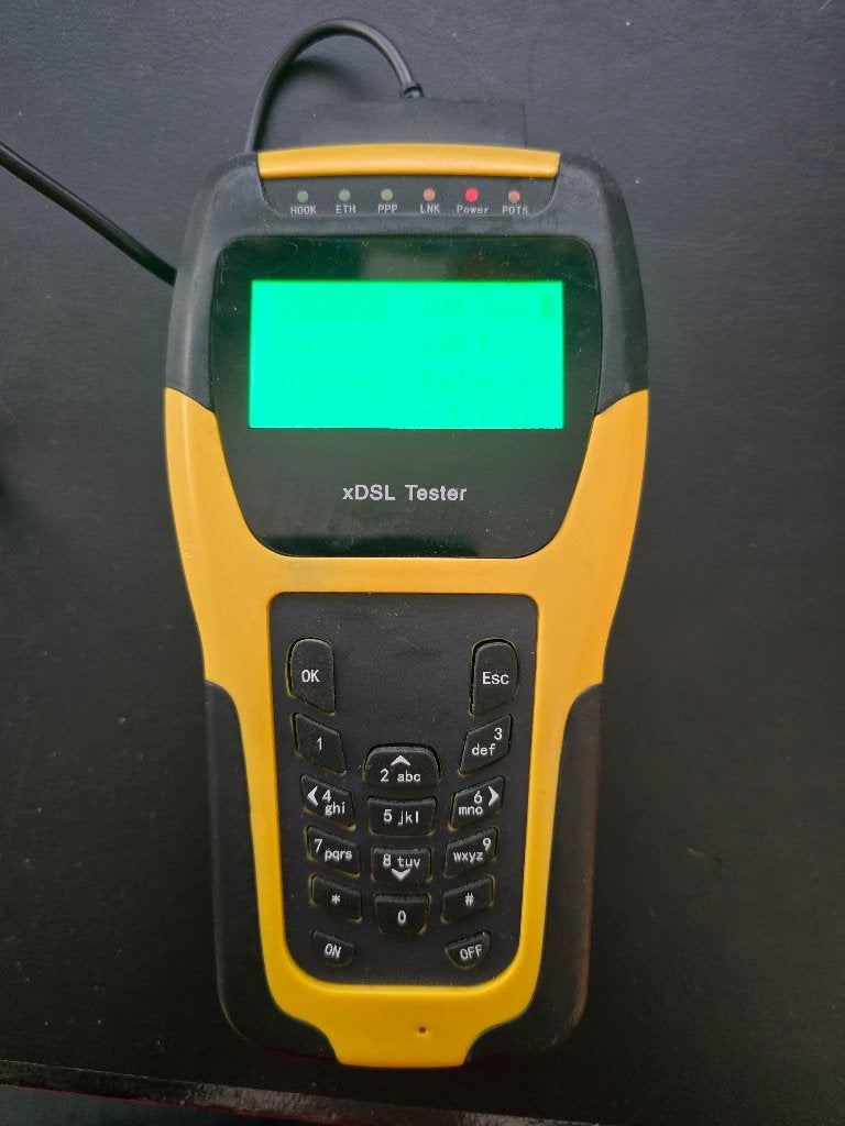 Senter VDSL2 Tester en G.FAST Tester, Ophalen of Verzenden, Gebruikt, Toebehoren
