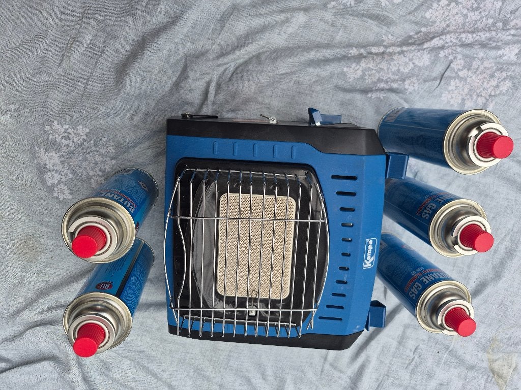 Kampa Hottie Heater Draagbare Gaskachel, Buitenkachel, Heat, Ophalen, Gas, Nieuw, Vrijstaand