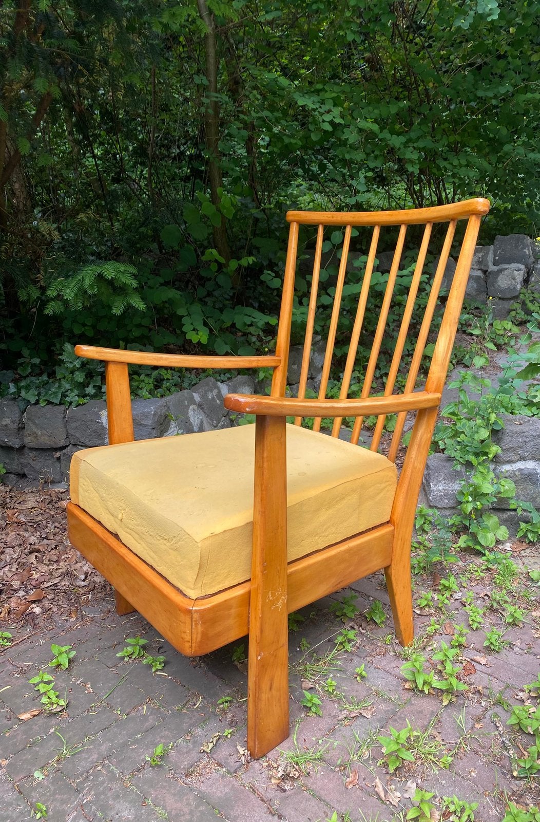 Bas van Pelt fauteuil met spijlen, Ophalen