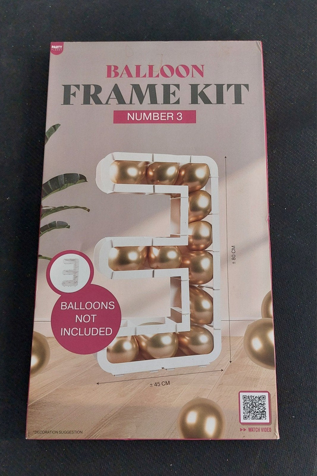 Ballon Frame Kit Nummer 3 - Feestdecoratie, Ophalen of Verzenden, Nieuw, Versiering, Geboorte of Huwelijk