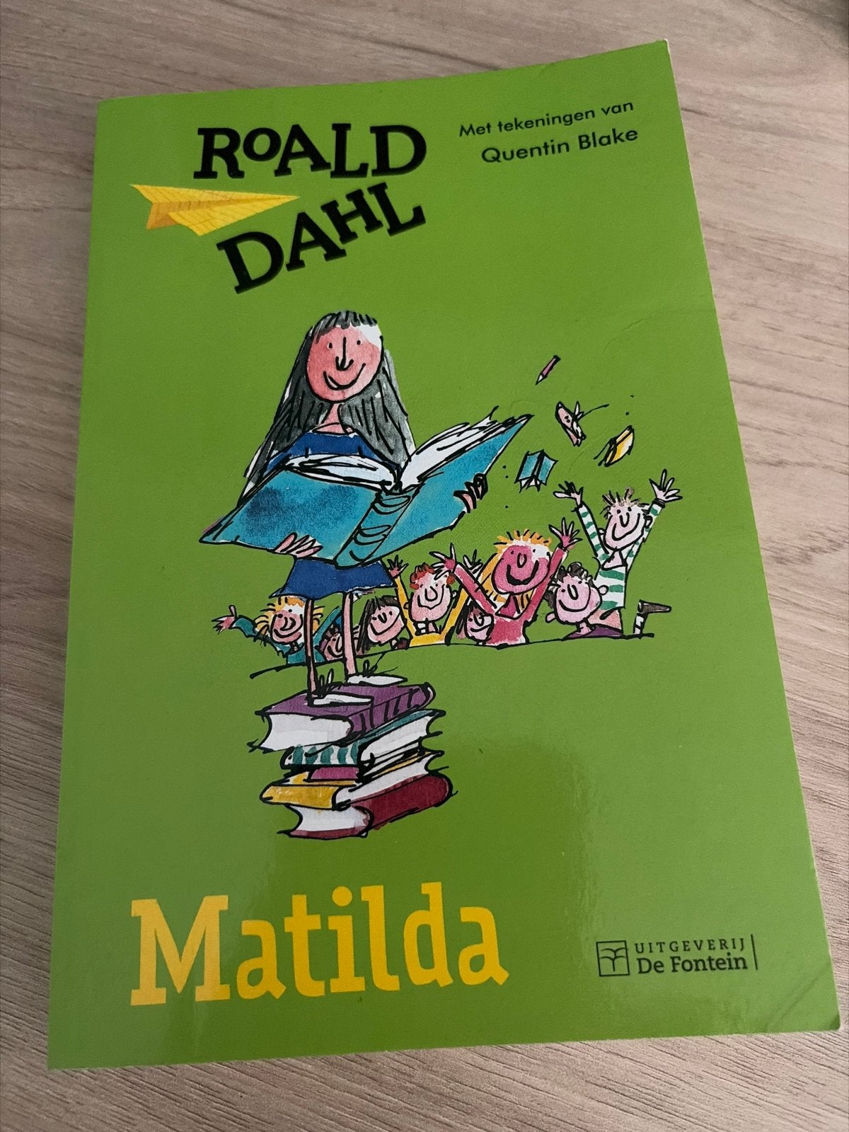 Matilda - Roald Dahl (met tekeningen van Quentin Blake), Ophalen of Verzenden, Zo goed als nieuw, Fictie algemeen