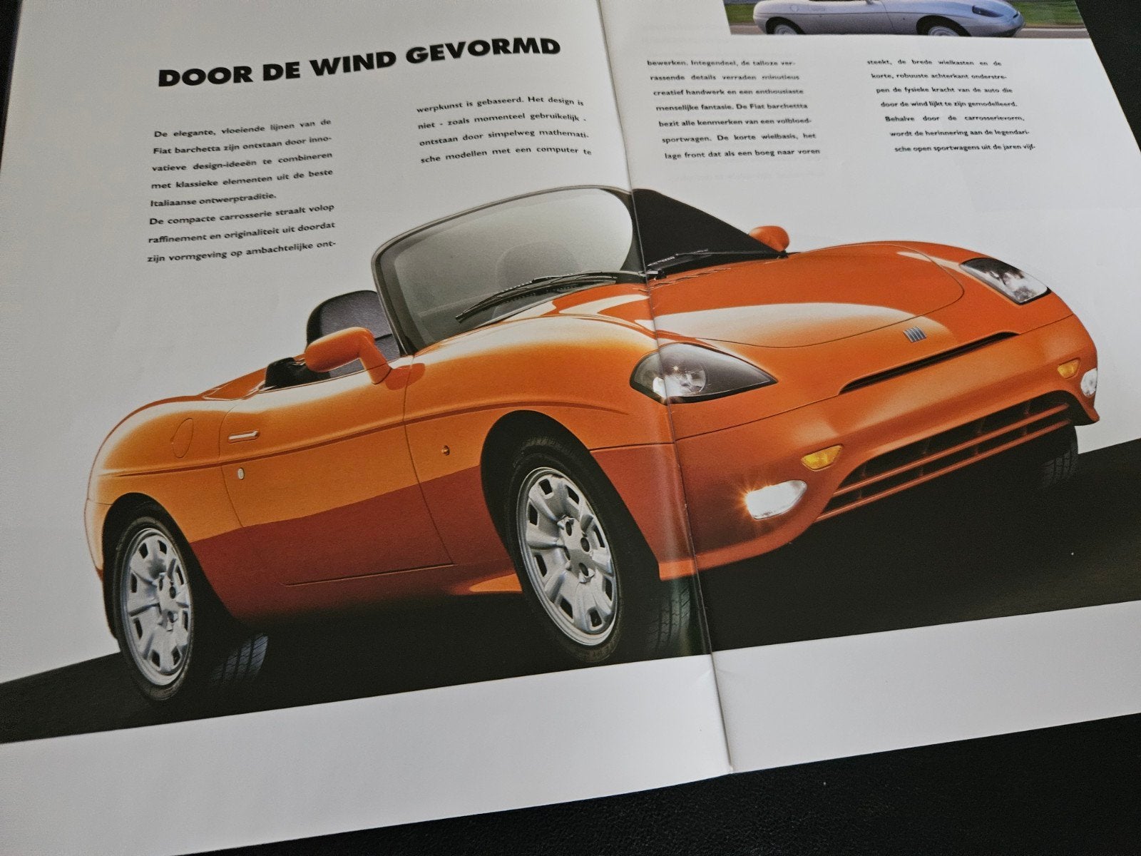 Brochure Fiat Barchetta 2000, Ophalen of Verzenden, Zo goed als nieuw, Overige merken