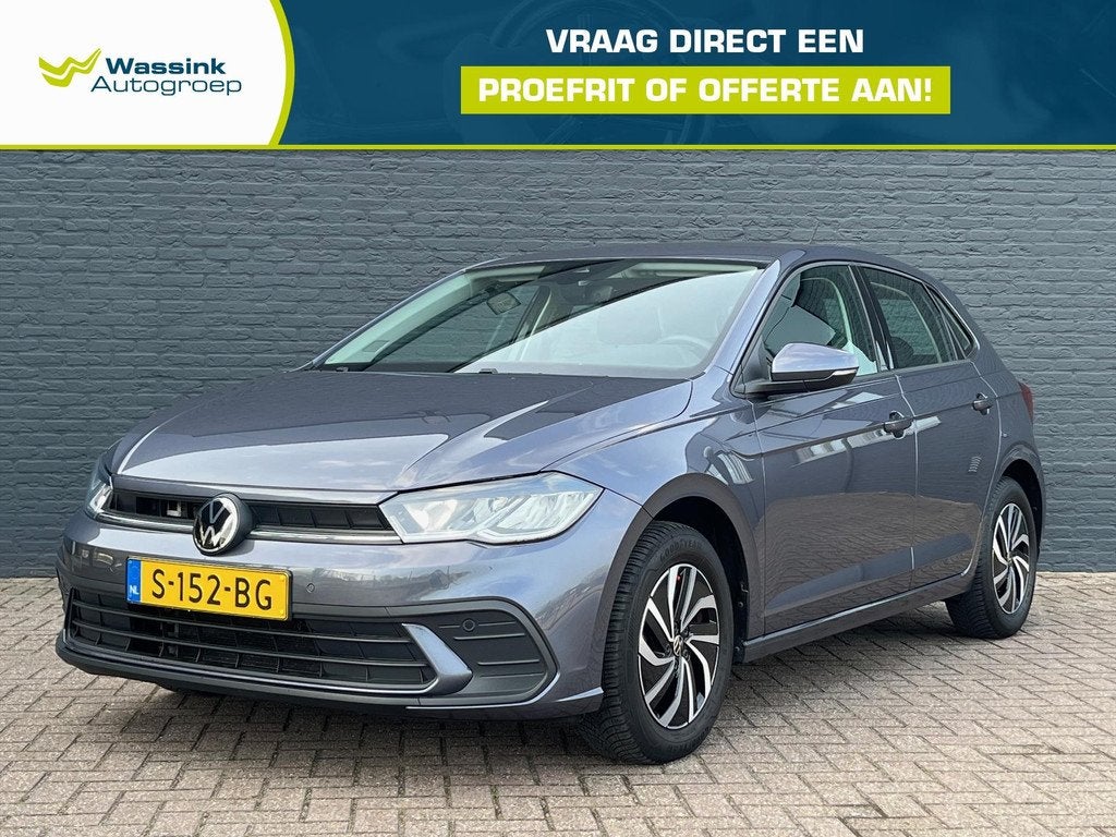 Volkswagen Polo 1.0 TSI 95pk DSG-7 Life | Automaat | Adaptiv, Stof, Gebruikt, 95 pk, 49 €/maand