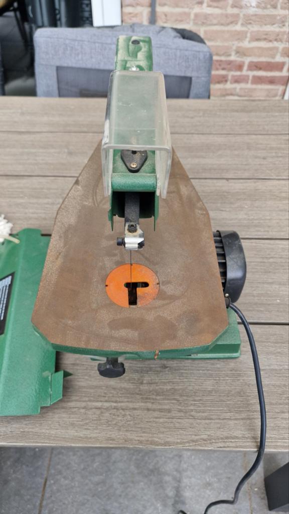 Ferm FFZ-400 Figuurzaagmachine - Zonder zaagblaadjes, Ophalen of Verzenden, Gebruikt, Figuurzaag, Ferm