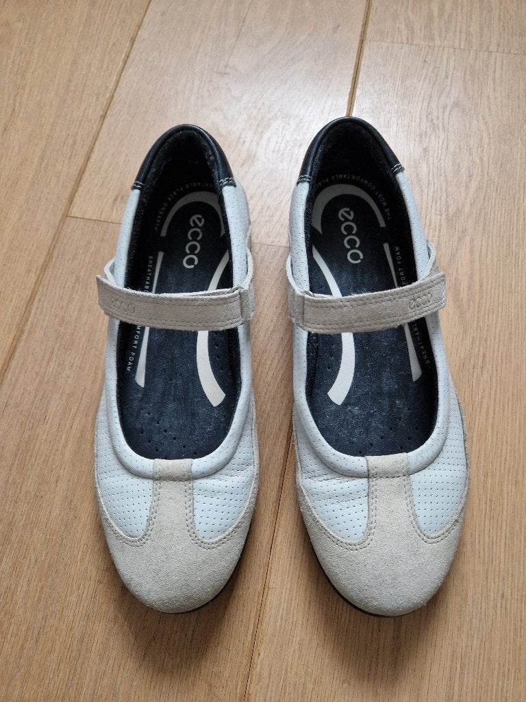 Dames schoen, Ecco, off white, maat 38, Ecco, Wit, Overige typen, Ophalen of Verzenden