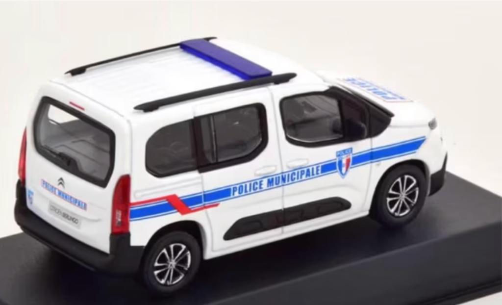 Citroen Berlingo '20 Police Municiaple 1/43 Norev ref 155767, Verzenden, Nieuw, Auto, Norev