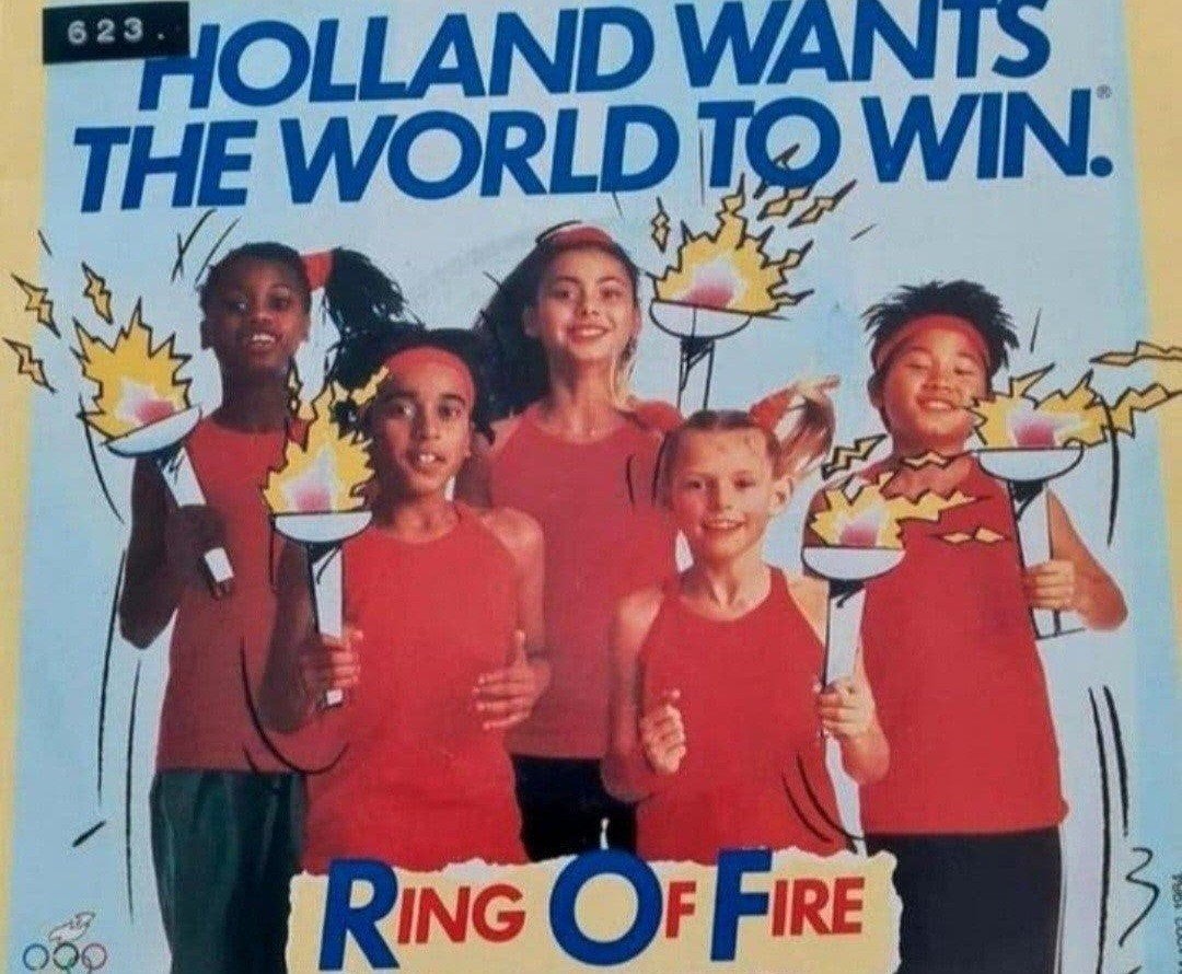 RING OF FIRE  - HOLLAND WANTS THE WORLD TO WIN, Ophalen of Verzenden, Gebruikt