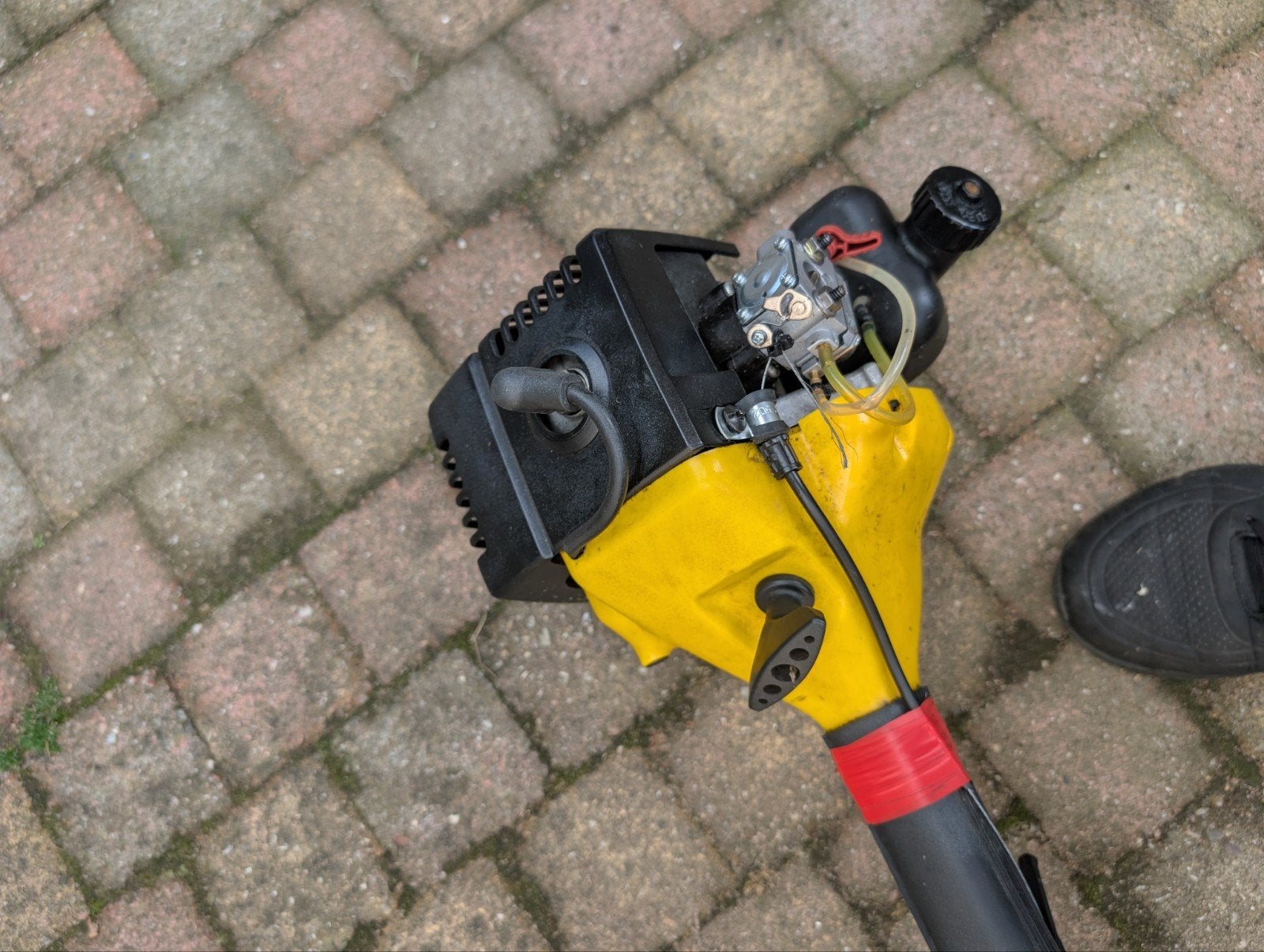 McCulloch bosmaaier met nieuwe carburateur, Doe-het-zelf en Verbouw, Gereedschap | Overige machines, Ophalen of Verzenden