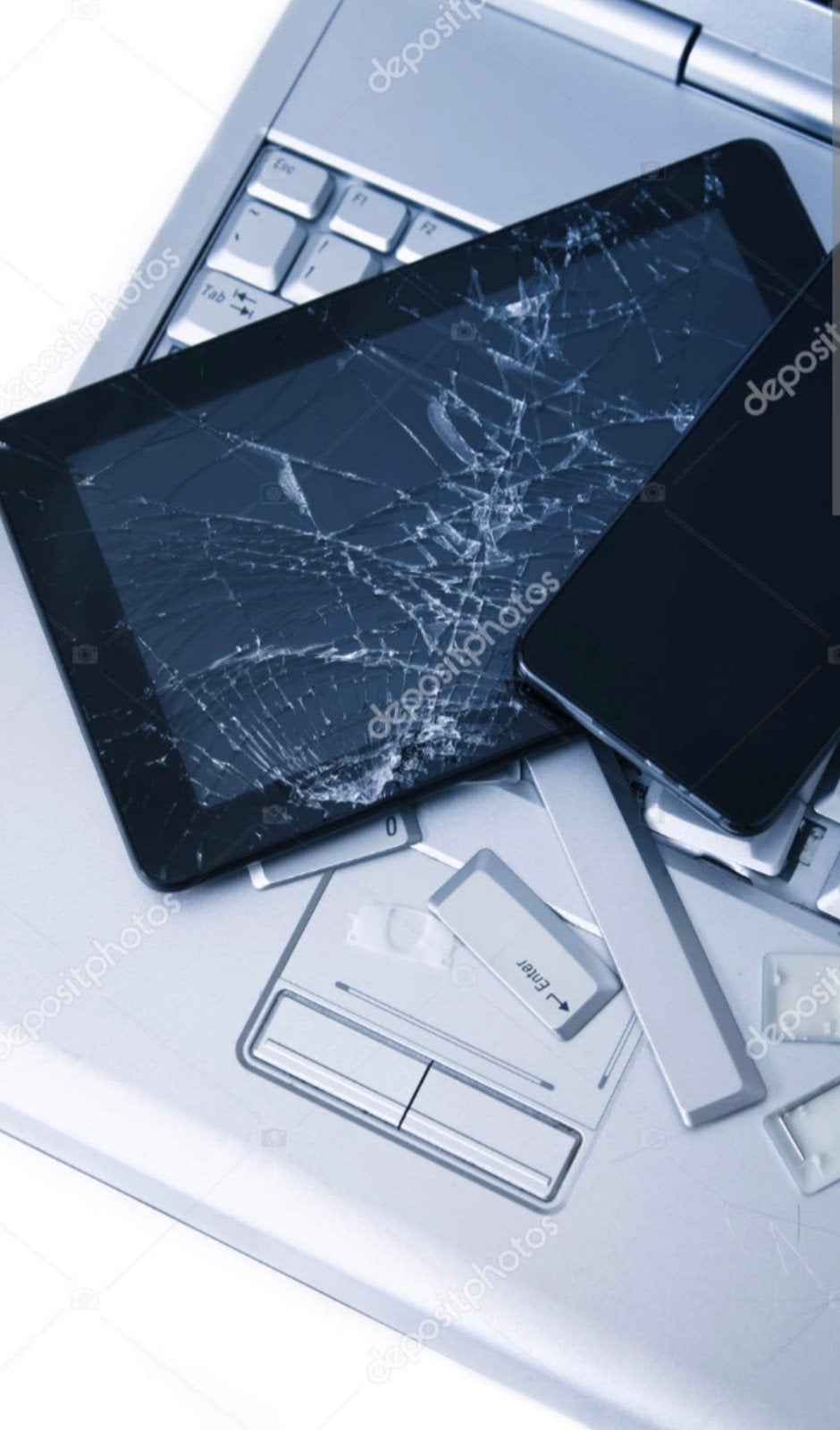 Gezocht Gratis Defecte Laptops, Telefoons, Computers, Tablet, Computers en Software, Ophalen, Niet werkend