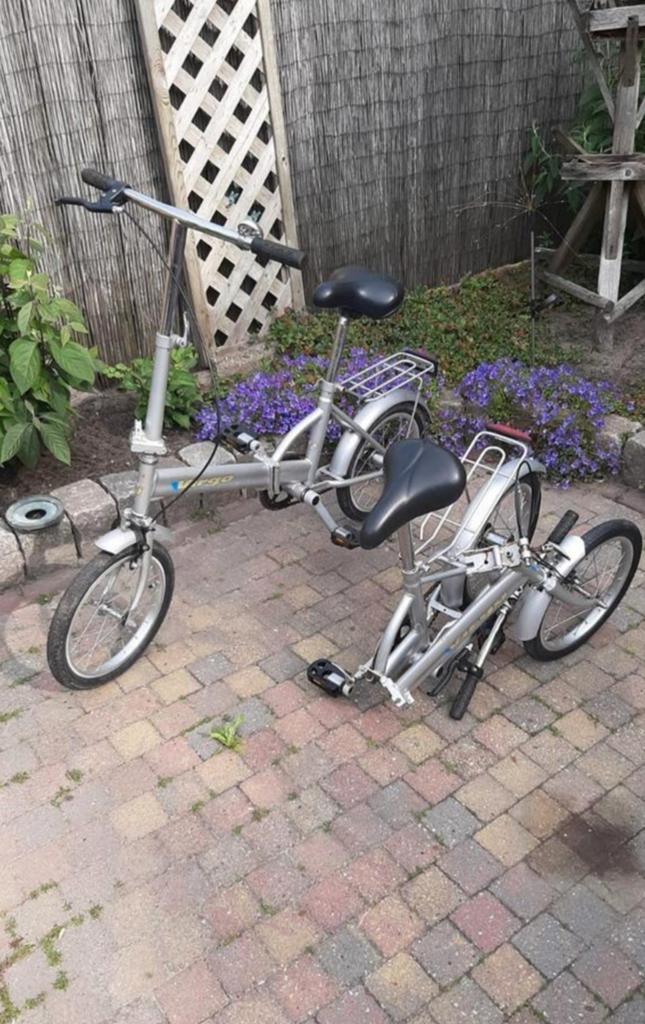 Vouwfietsen 2 stuks, Ophalen, 16 tot 18 inch