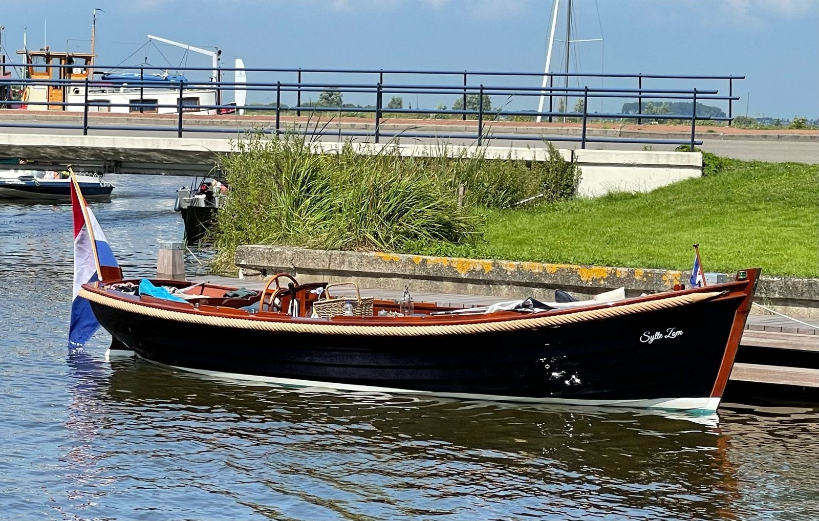 Wester Engh 685 Golden Horn Spiegelsloep, Watersport en Boten, Sloepen, Binnenboordmotor, 80 cm, Zo goed als nieuw, Polyester