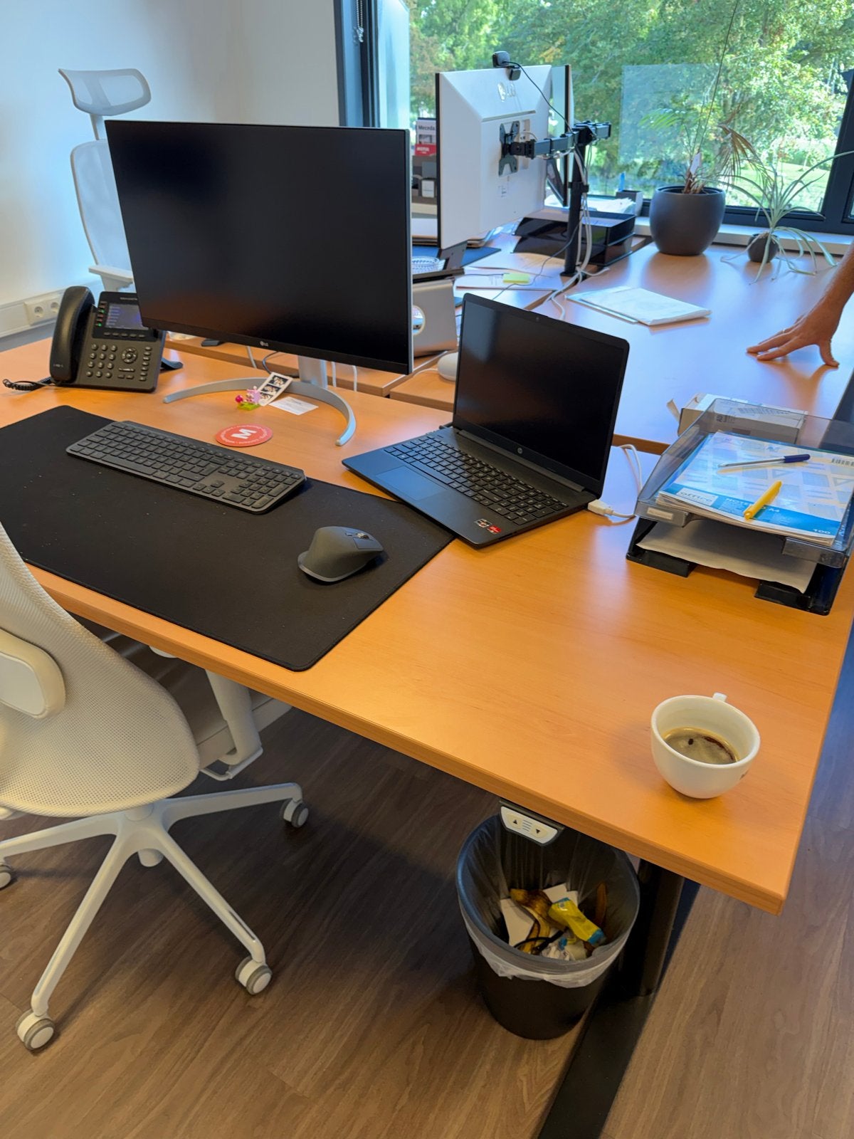 bureau en bureaustoel (2 stuks), Huis en Inrichting, Ophalen, Gebruikt