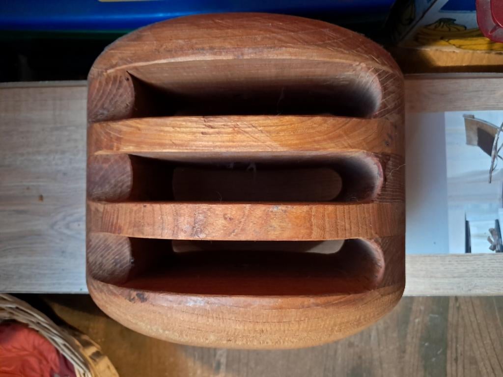 Nieuwe houten scheepskatrol voor zeilschip, Ophalen of Verzenden, Nieuw, Lijn of Blok