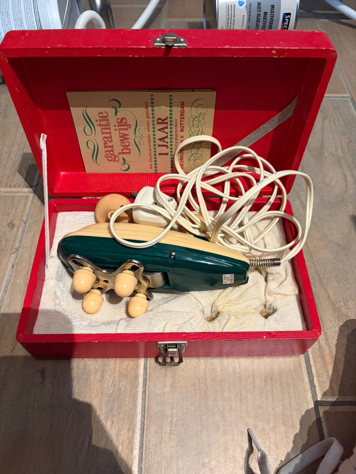 Super dol vibrator. Vintage massageapparaat, Ophalen of Verzenden