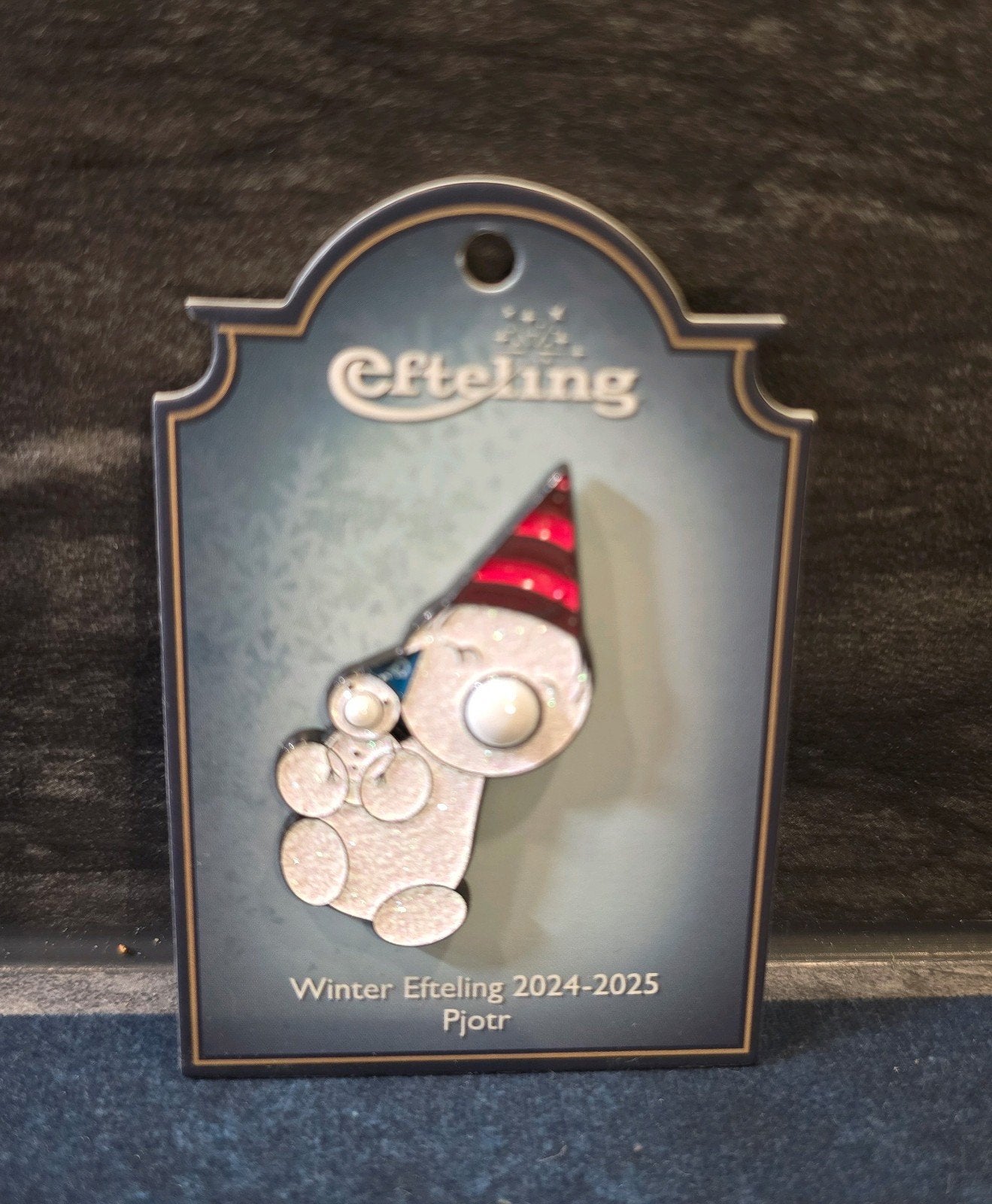 Efteling Pin - Winter Pjotr Pin 2024-2025, Ophalen of Verzenden, Nieuw, Button of Speldje