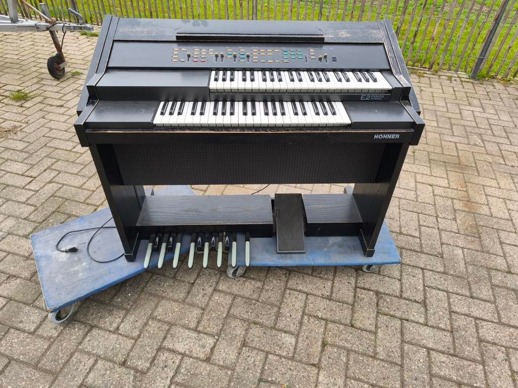 Hohner E2 orgel, Muziek en Instrumenten, Orgels, Ophalen, Gebruikt, 2 klavieren, Orgel