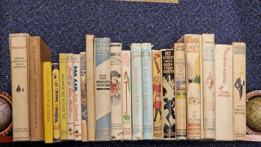 Partij 21x oude kinderboeken, Boeken, Partijen en Verzamelingen, Ophalen of Verzenden, Gelezen, Kind en Jeugd