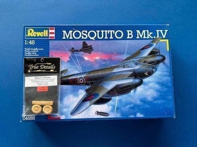 revell	4555	De Havilland Mosquito B Mk.IV	1/48 incl RESIN wh, Verzenden, Nieuw, Groter dan 1:72, Revell