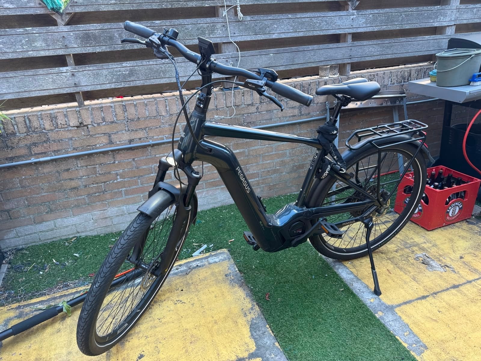 Pegasus Premio EVO 11 E-bike (heren), Fietsen en Brommers, Elektrische fietsen, Zo goed als nieuw, 50 km per accu of meer, 55 tot 59 cm