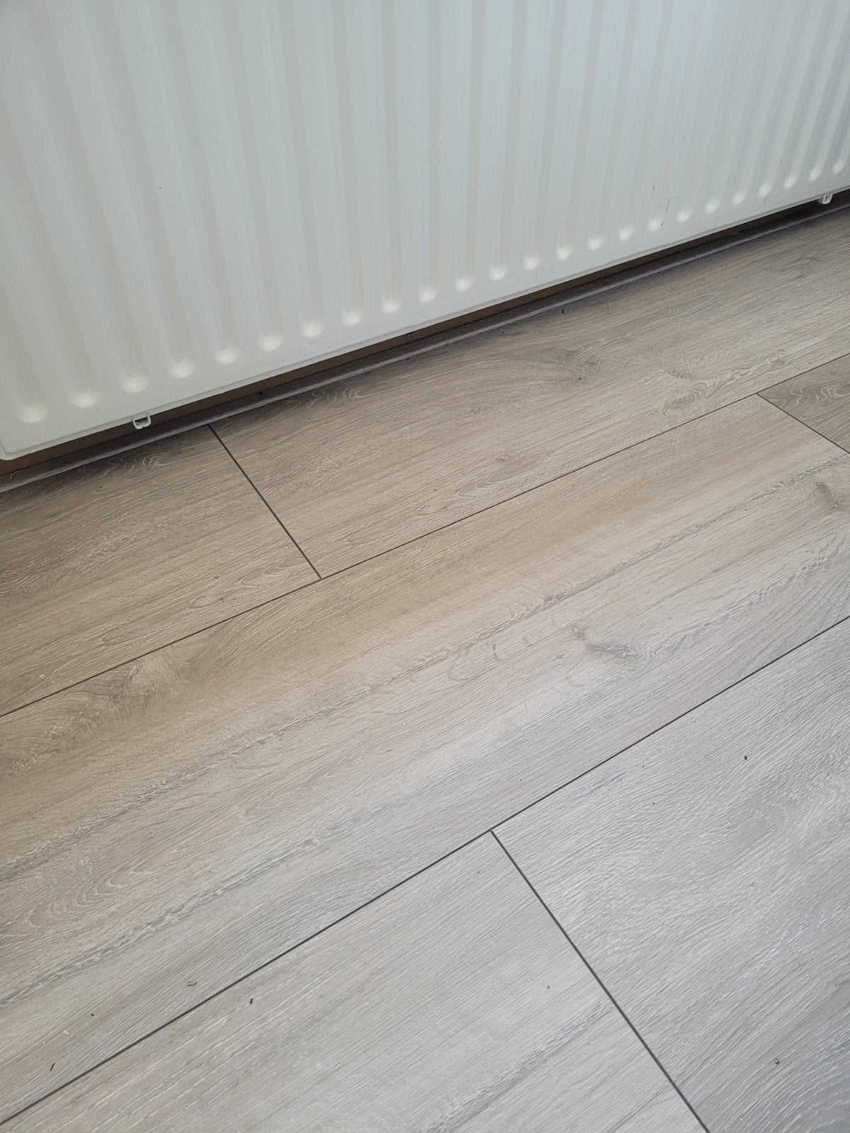 Laminaat extra brede plank +/_31m2, Ophalen, Zo goed als nieuw, Beige, Laminaat