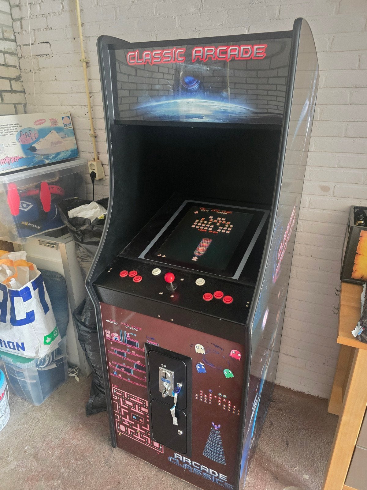 Arcade Classic Speelkast met Meerdere Spellen, Spelcomputers en Games, Spelcomputers | Overige, Ophalen, Overige merken, Gebruikt