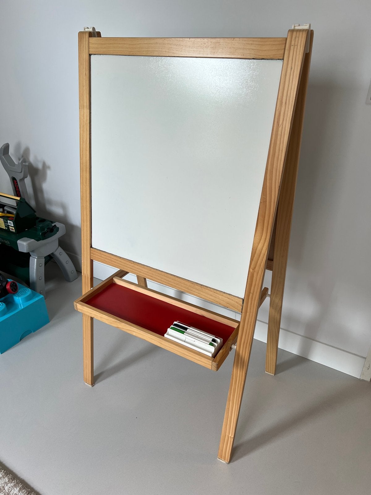 IKEA MÅLA Tekenbord / Schoolbord - Wit en Zwart, Ophalen, Gebruikt, Knutselen