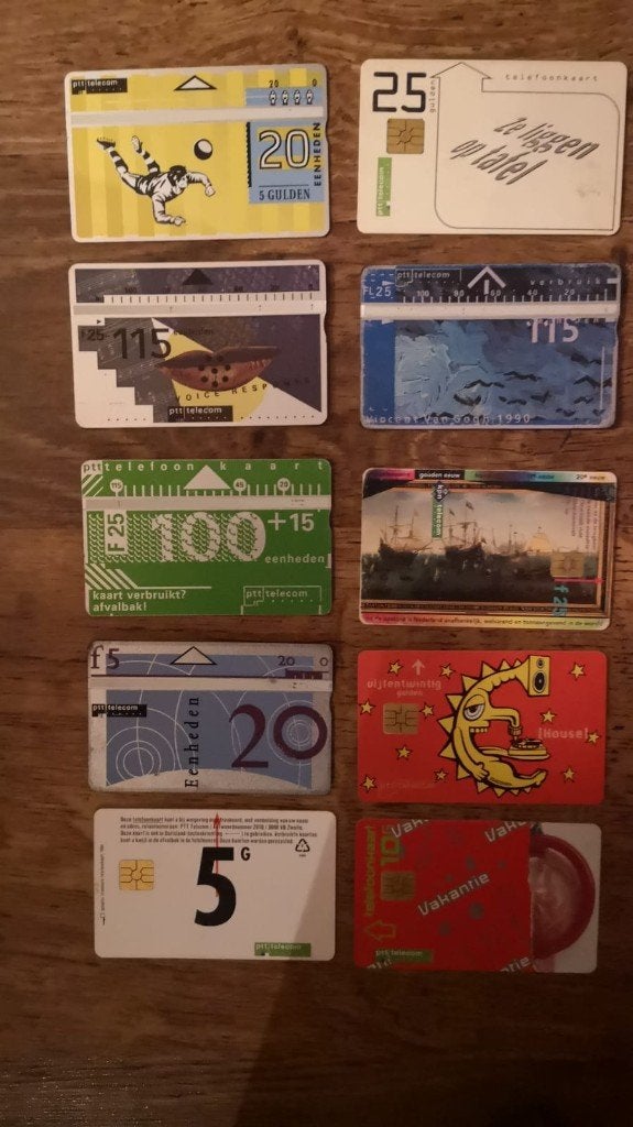 12 telefoonkaarten PTT Telecom, Ophalen of Verzenden, Nederland