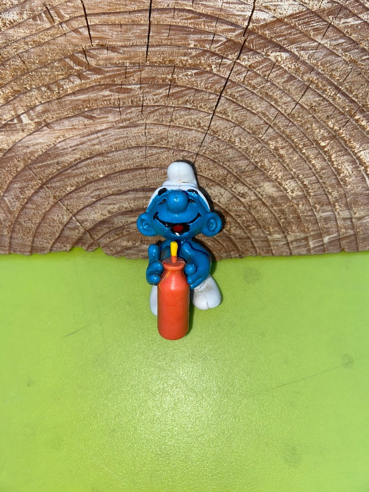 Smurfen dorstige smurf, Ophalen of Verzenden, Gebruikt