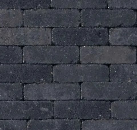 Tambour Antraciet 21x7x7 cm klinker 15m2, Tuin en Terras, Ophalen, Nieuw, Beton, Klinkers