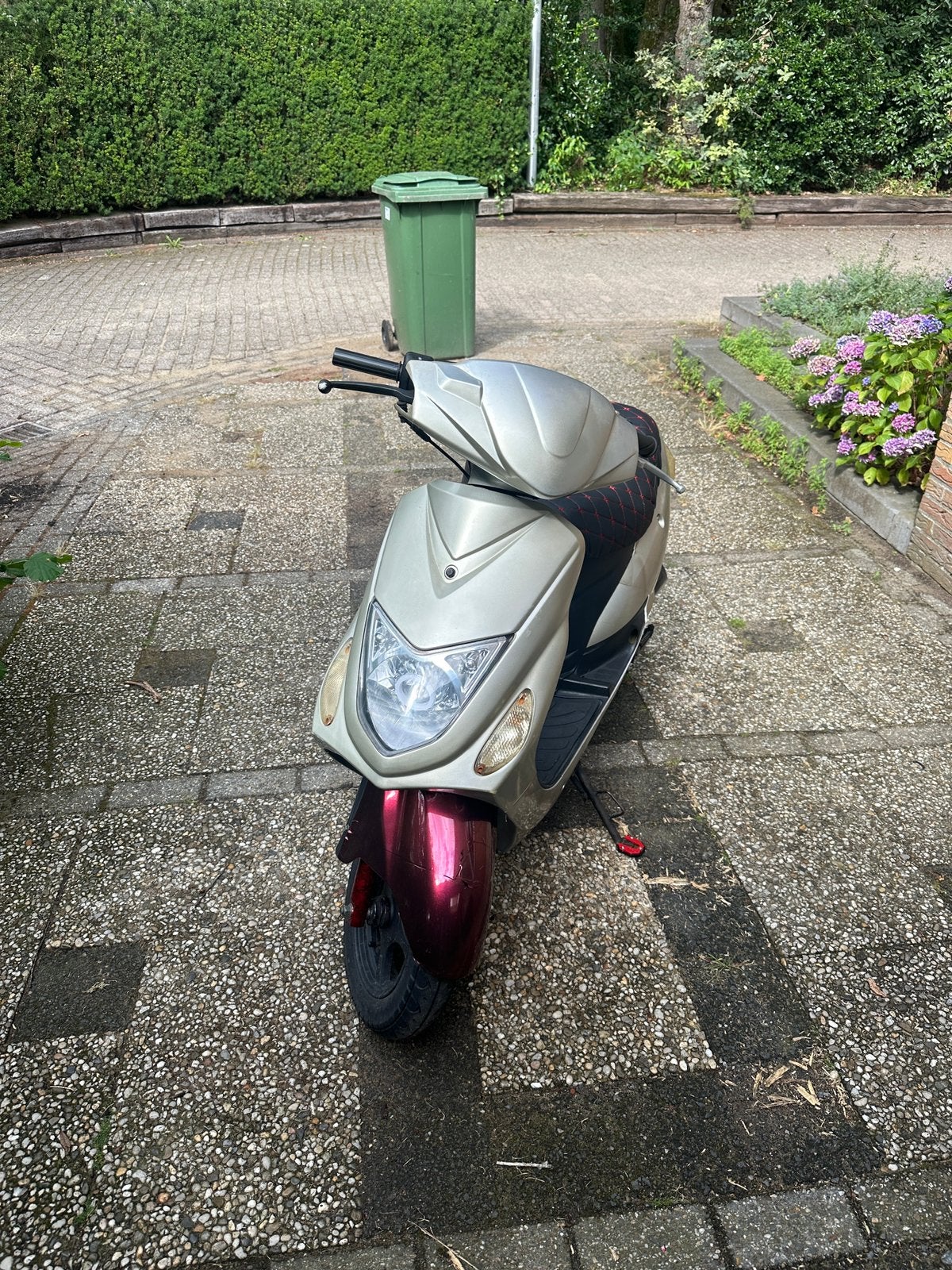 Turbho CS-50 (blauwe plaat) Start en rijdt goed! Veel extras, Ophalen, Gebruikt, Maximaal 45 km/u, Benzine