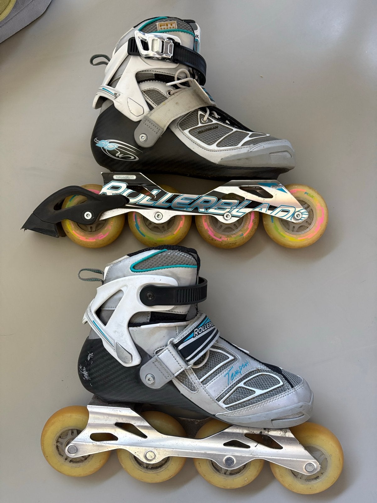 Rollerblade Tempest skates maat 39 met lichtgevende wielen, Ophalen of Verzenden, Gebruikt, Overige typen, Overige merken