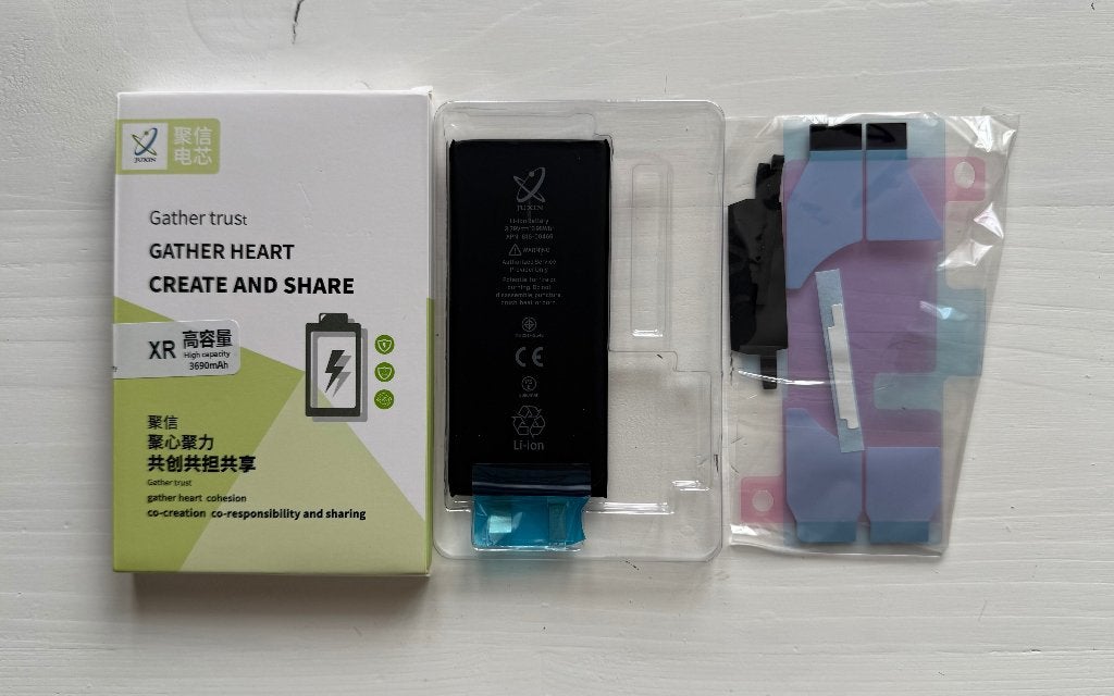 Juxin nieuw batterijcel voor iPhone XR, Telecommunicatie, Mobiele telefoons | Batterijen en Accu's, Ophalen of Verzenden, Nieuw