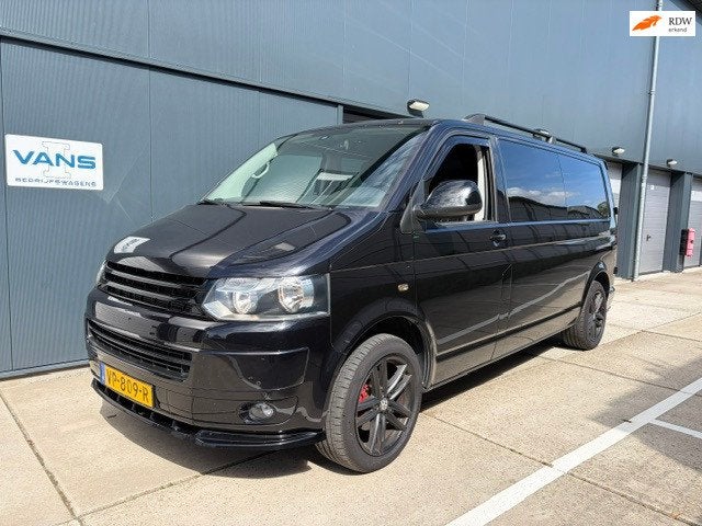 Volkswagen Transporter 2.0 TDI L2H1 DC Comfortline 140 pk Au, Euro 5, Gebruikt, Zwart, 4 cilinders